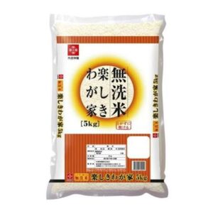 Gạo 5kg 無洗米 楽しきわが家（国産）